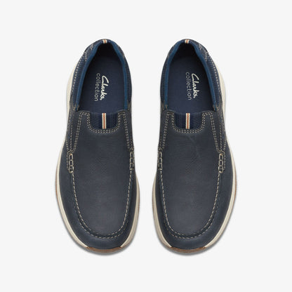 Sailview Step Loafer Navy Nubuck | Clarks Sale