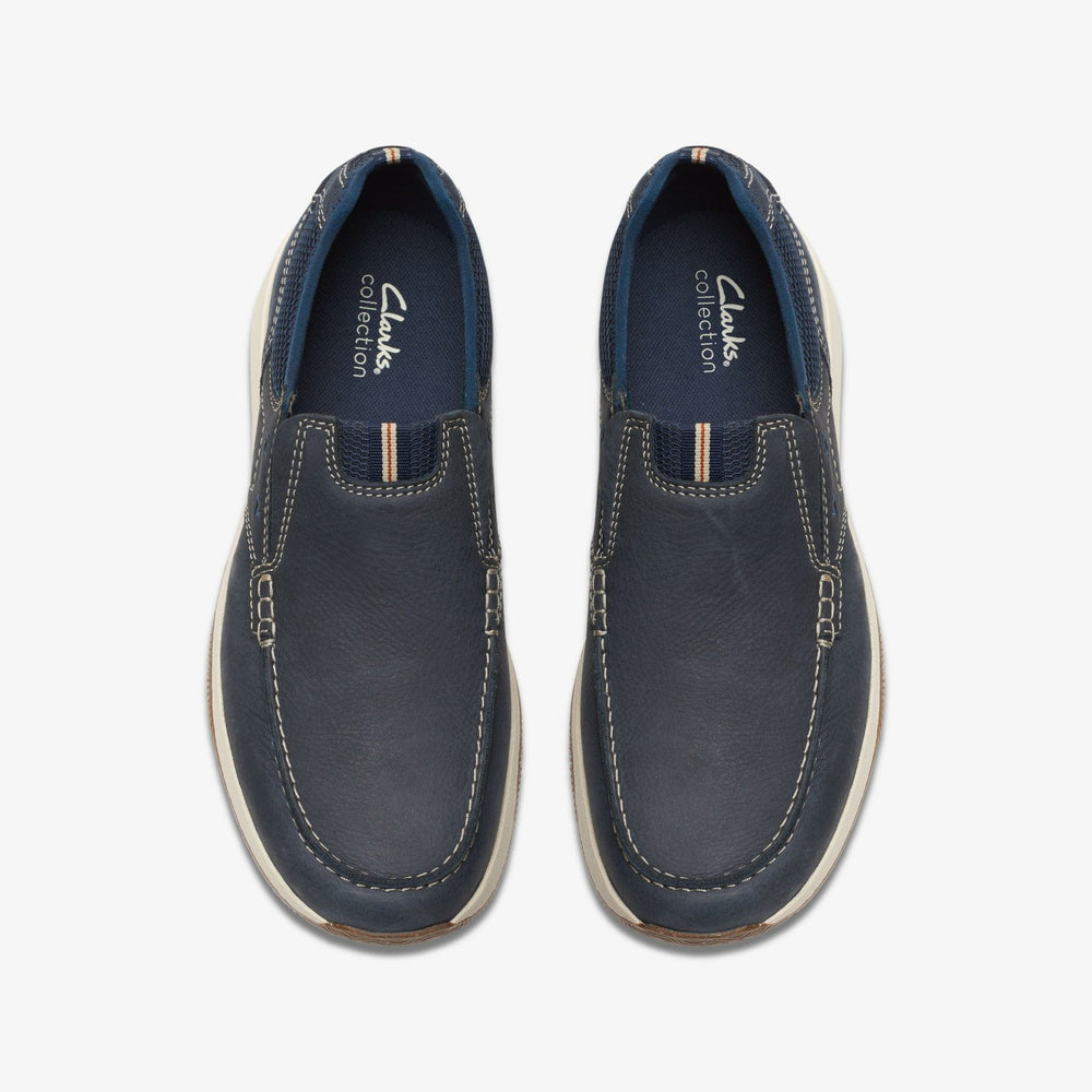Sailview Step Loafer Navy Nubuck | Clarks Sale