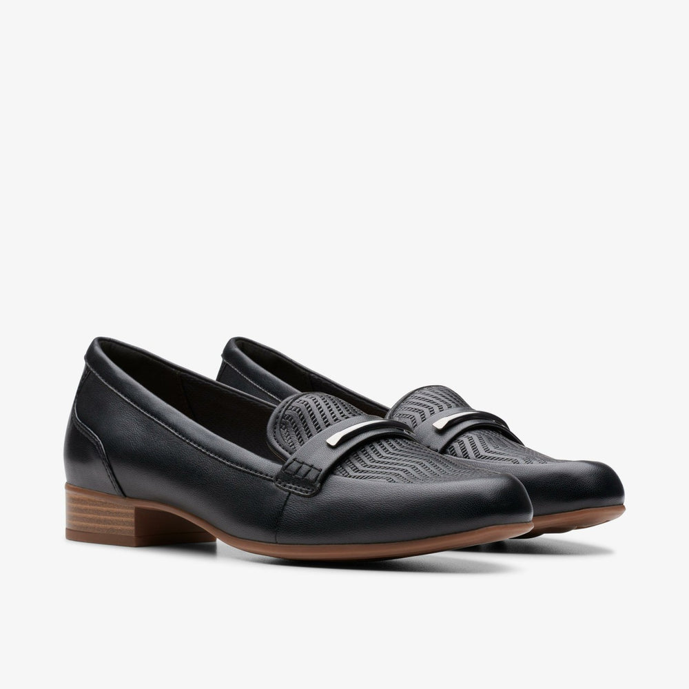 Juliet Aster Black Leather | Clarks US