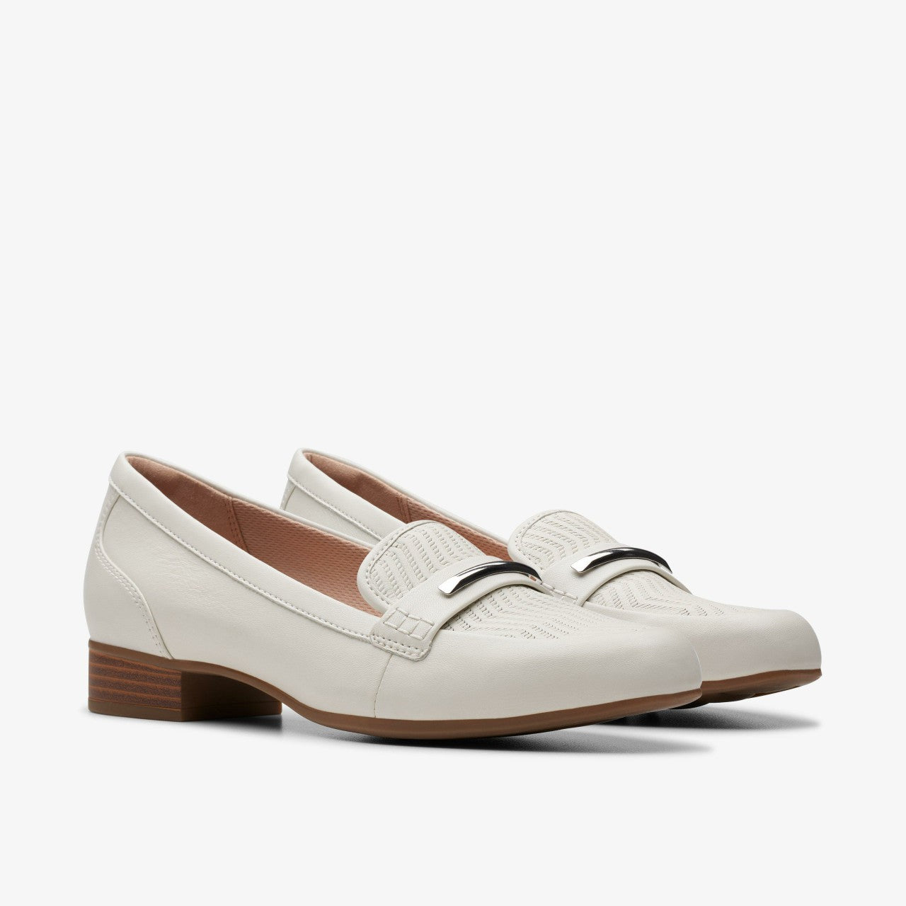 Juliet Aster Off White Leather | Clarks For Sale