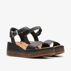 Kassanda Lily Black Leather | Clarks Onsale