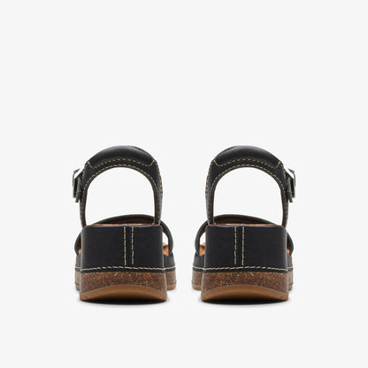 Kassanda Lily Black Leather | Clarks Onsale