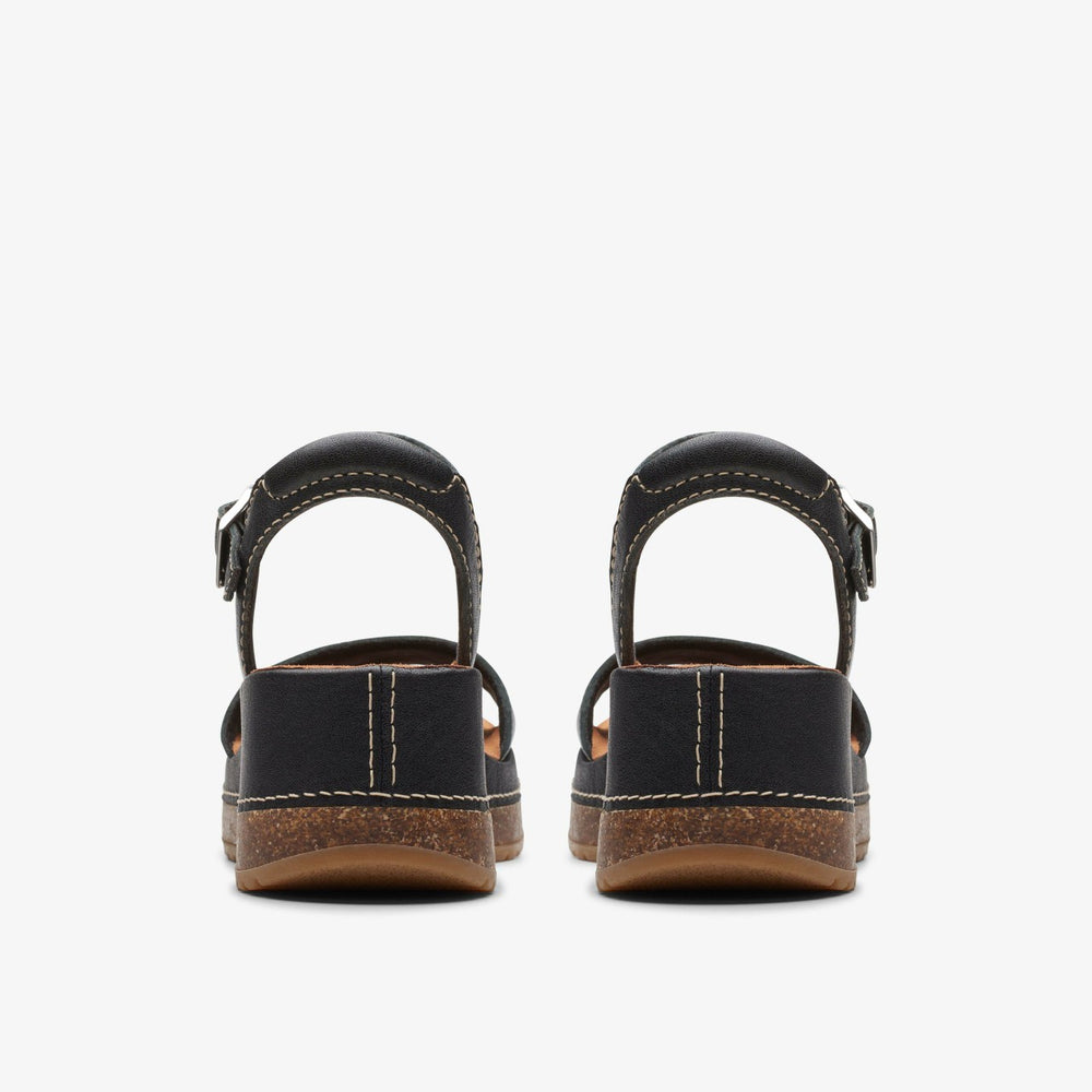 Kassanda Lily Black Leather | Clarks Onsale