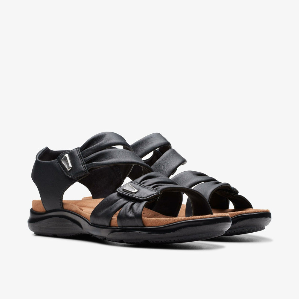 Kitly Ave Black Leather | Clarks US