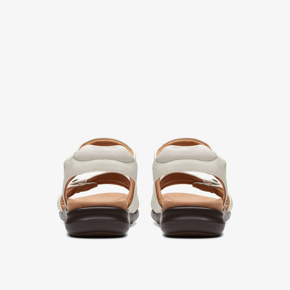 Kitly Ave Off White Leather | Clarks Discount