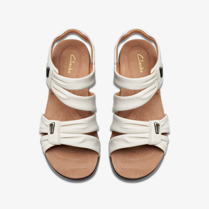 Kitly Ave Off White Leather | Clarks Discount