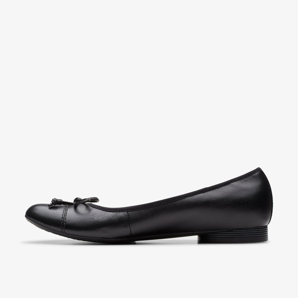 Loreleigh Rae Black Leather | Clarks Onsale