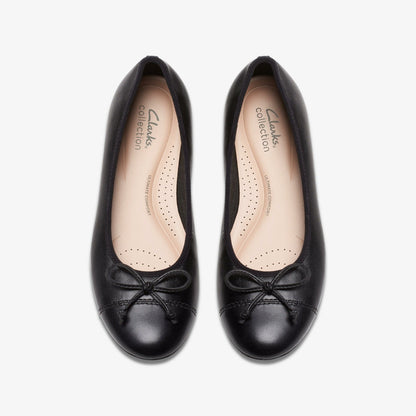 Loreleigh Rae Black Leather | Clarks Onsale