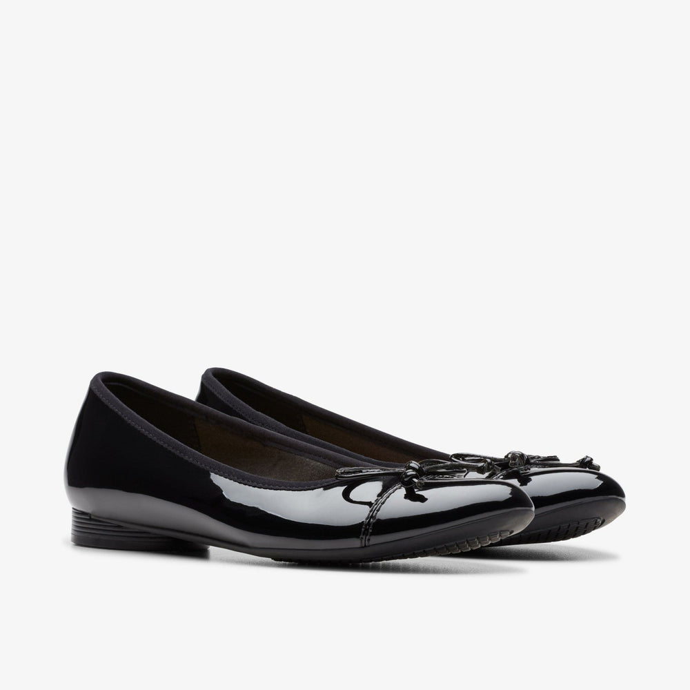 Loreleigh Rae Black Patent | Clarks For Sale