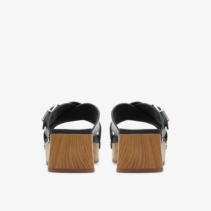 Sivanne Walk Black Leather | Clarks For Sale