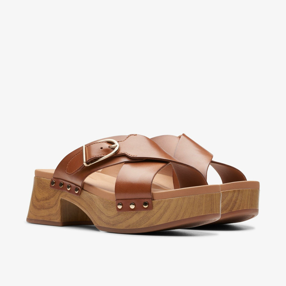 Sivanne Walk Tan Leather | Clarks Sale