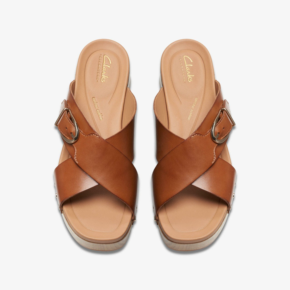 Sivanne Walk Tan Leather | Clarks Sale