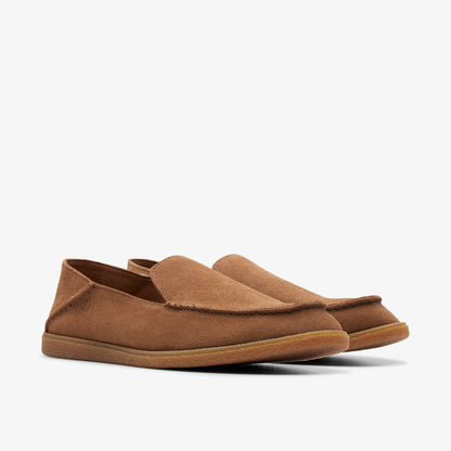 Clark Bay Step Loafer Cola Suede | Clarks Onsale