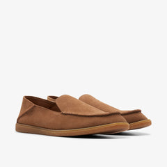 Clark Bay Step Loafer Cola Suede | Clarks Onsale