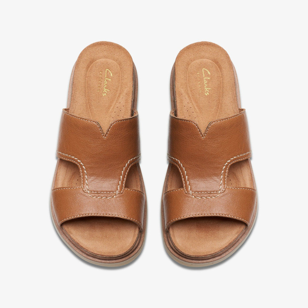 Arwell Walk Tan Leather | Clarks Sale