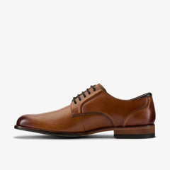 Craft Arlo Lace Tan Leather | Clarks Onsale