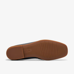 Sarafyna Iris Loafer Navy Leather | Clarks Discount