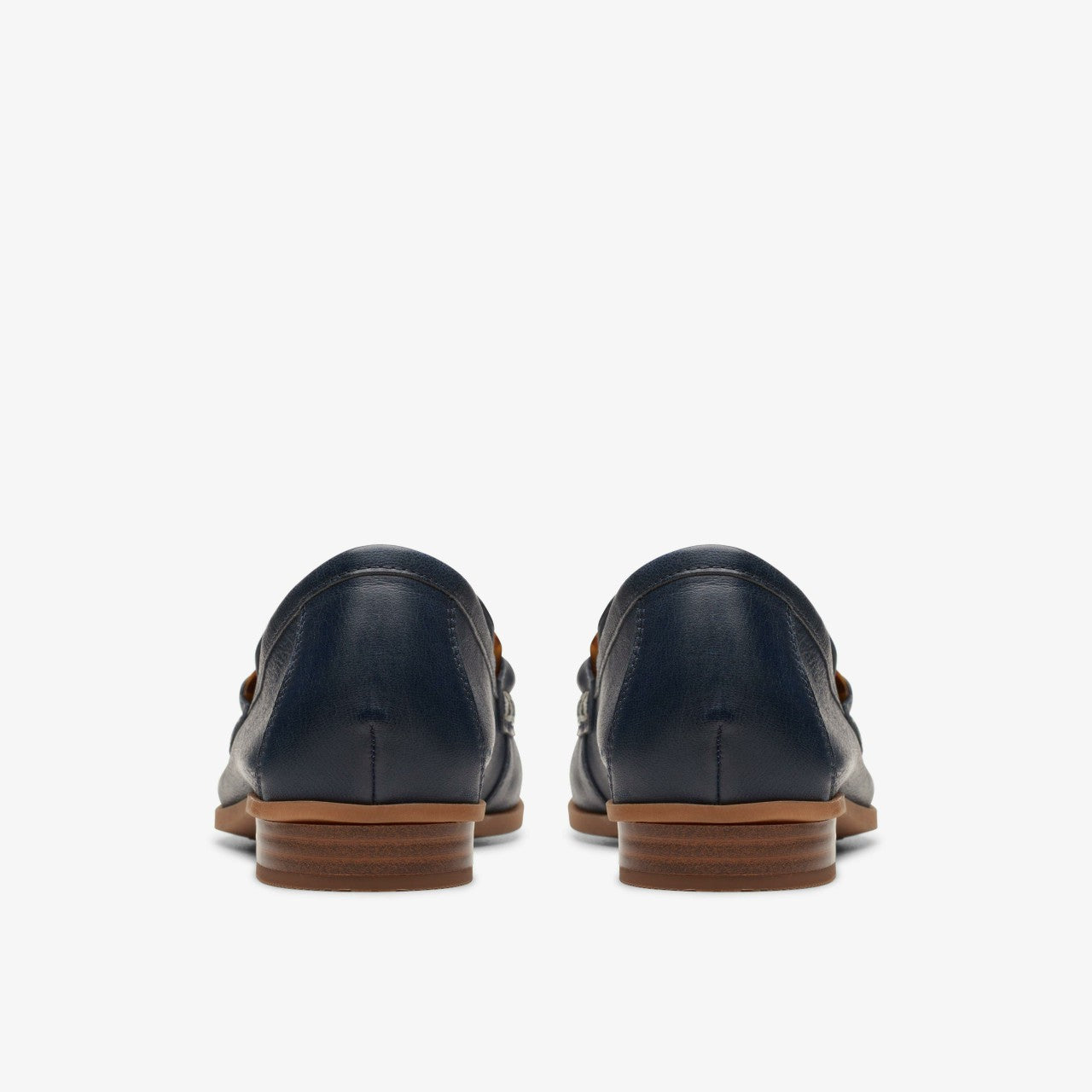 Sarafyna Iris Loafer Navy Leather | Clarks Discount