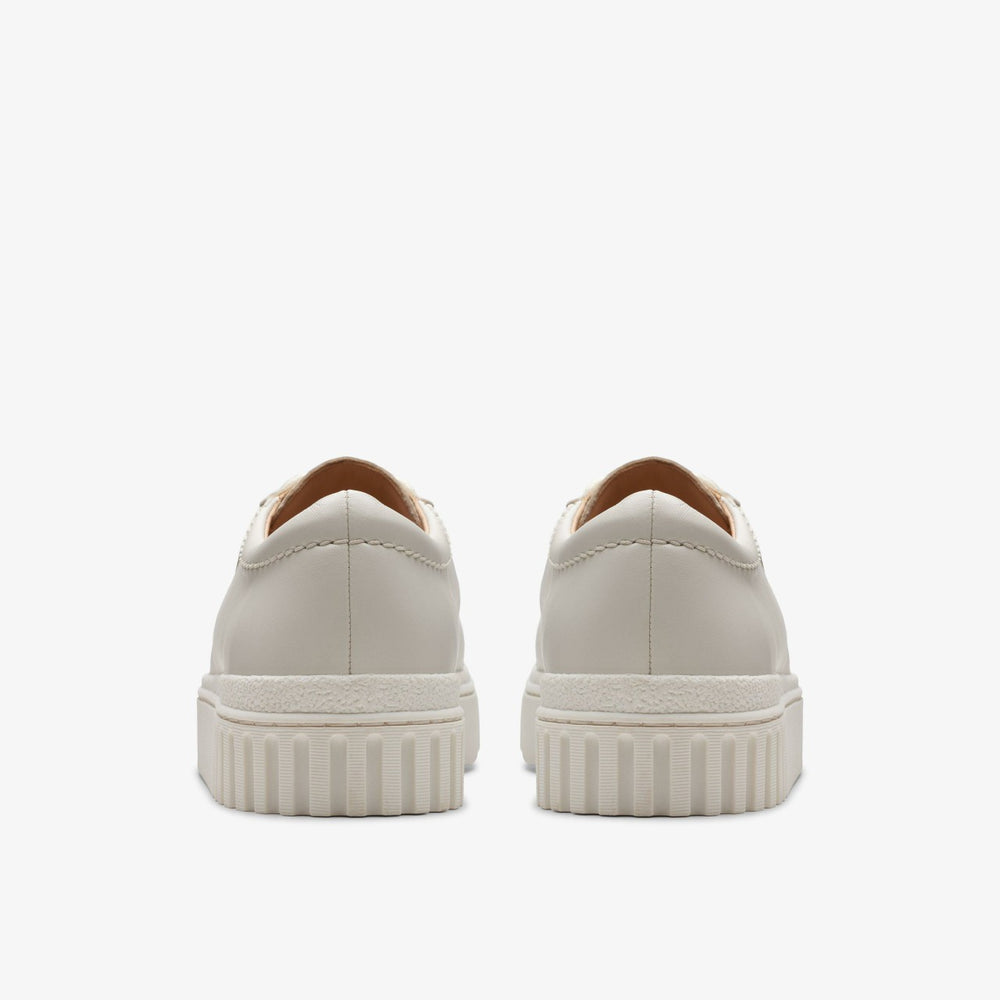 Mayhill Walk Off White Leather | Clarks Onsale