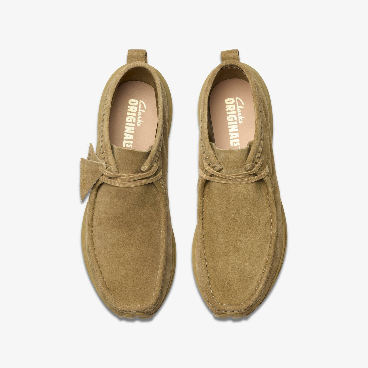 Wallabee Eden Dark Sand Suede | Clarks Discount