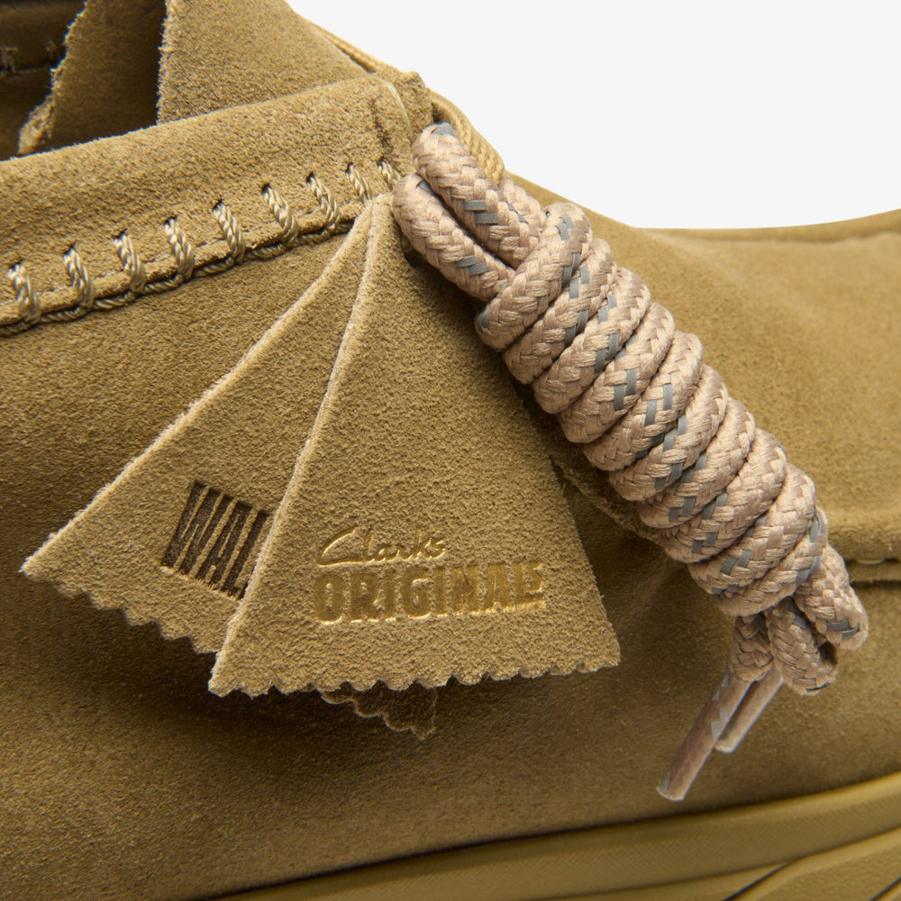 Wallabee Eden Dark Sand Suede | Clarks Discount