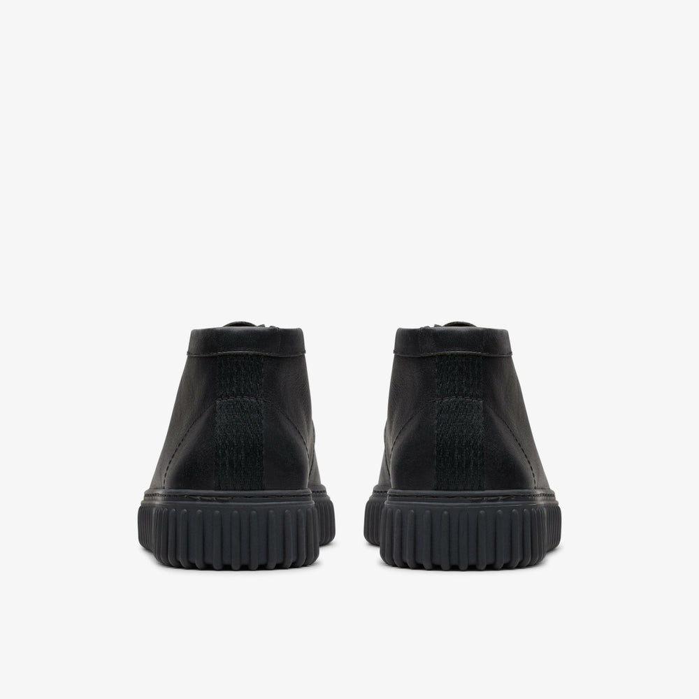 Torhill Hi Black Leather | Clarks