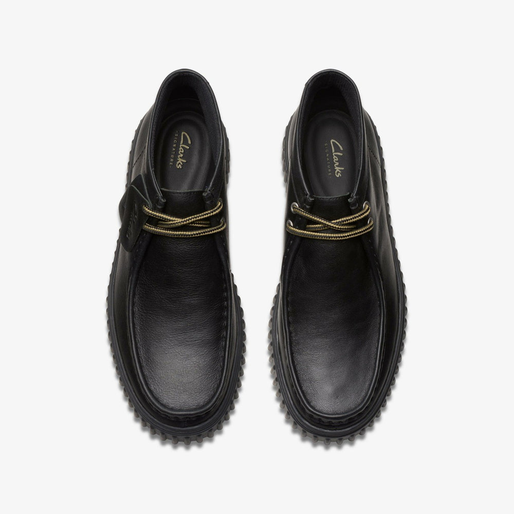 Torhill Hi Black Leather | Clarks