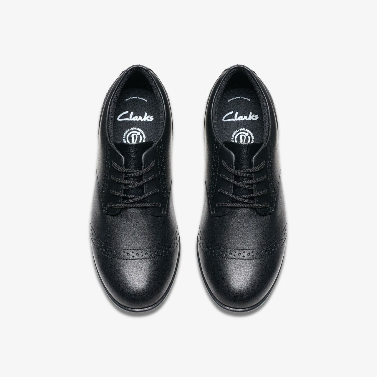 Finja Brogue Older Black Leather | Clarks US