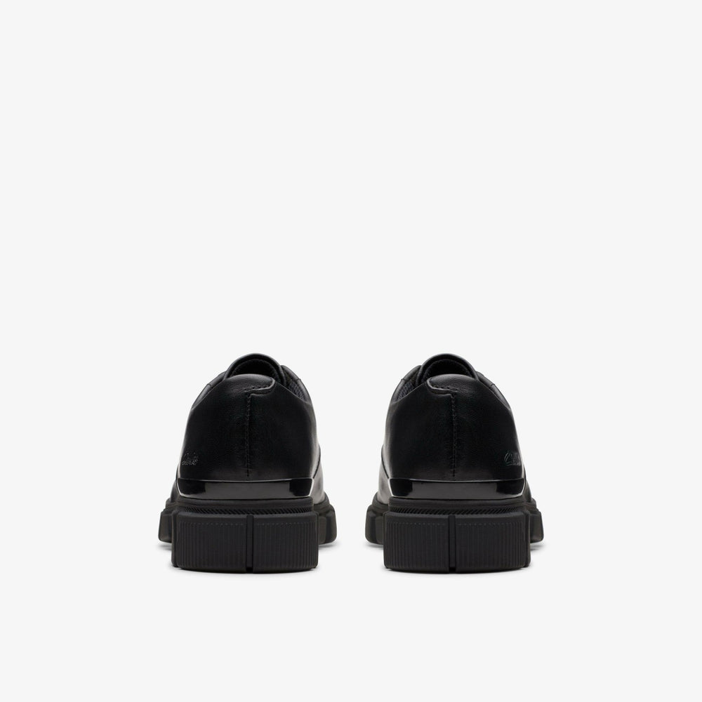 Evyn Lace Kid Black Leather | Clarks