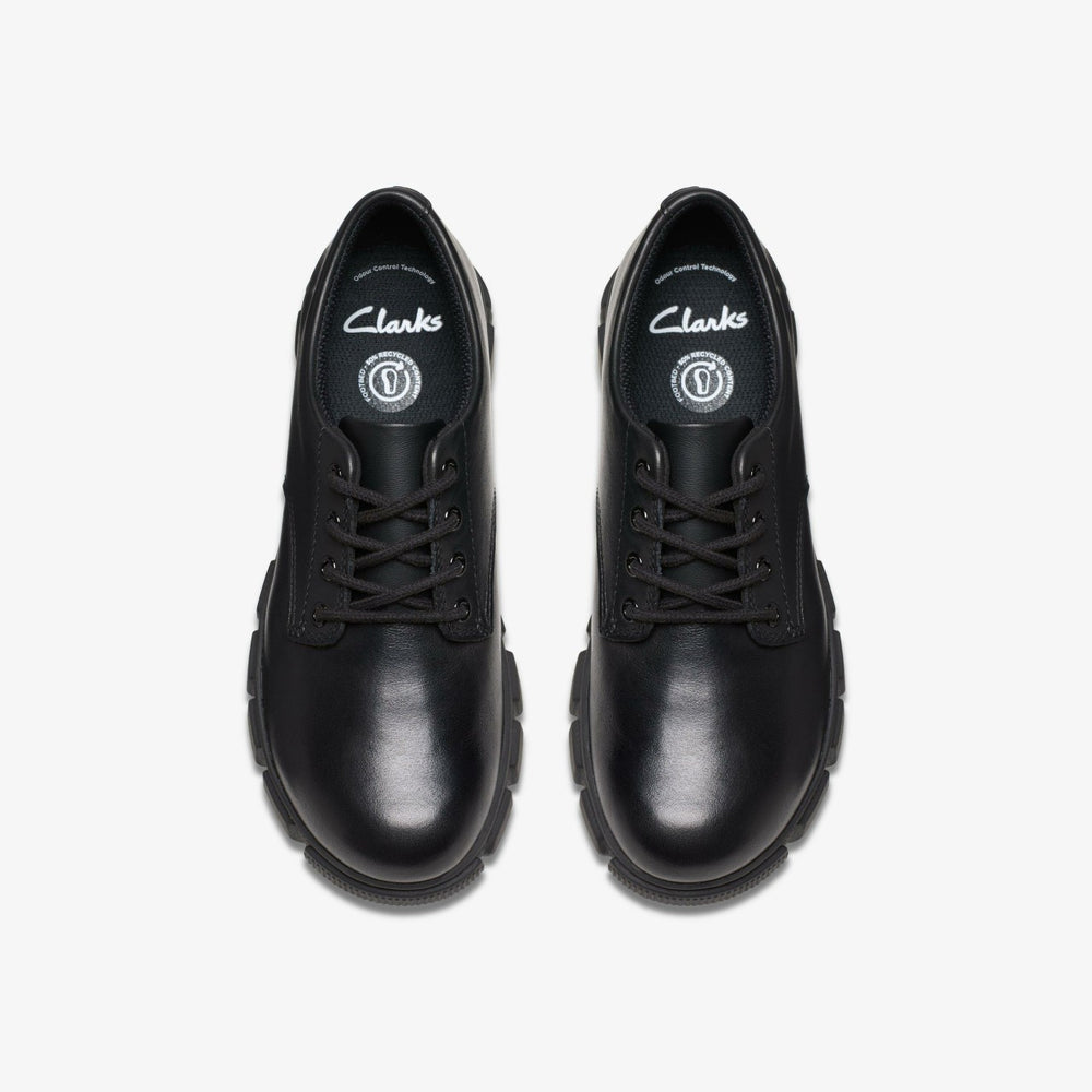Evyn Lace Kid Black Leather | Clarks