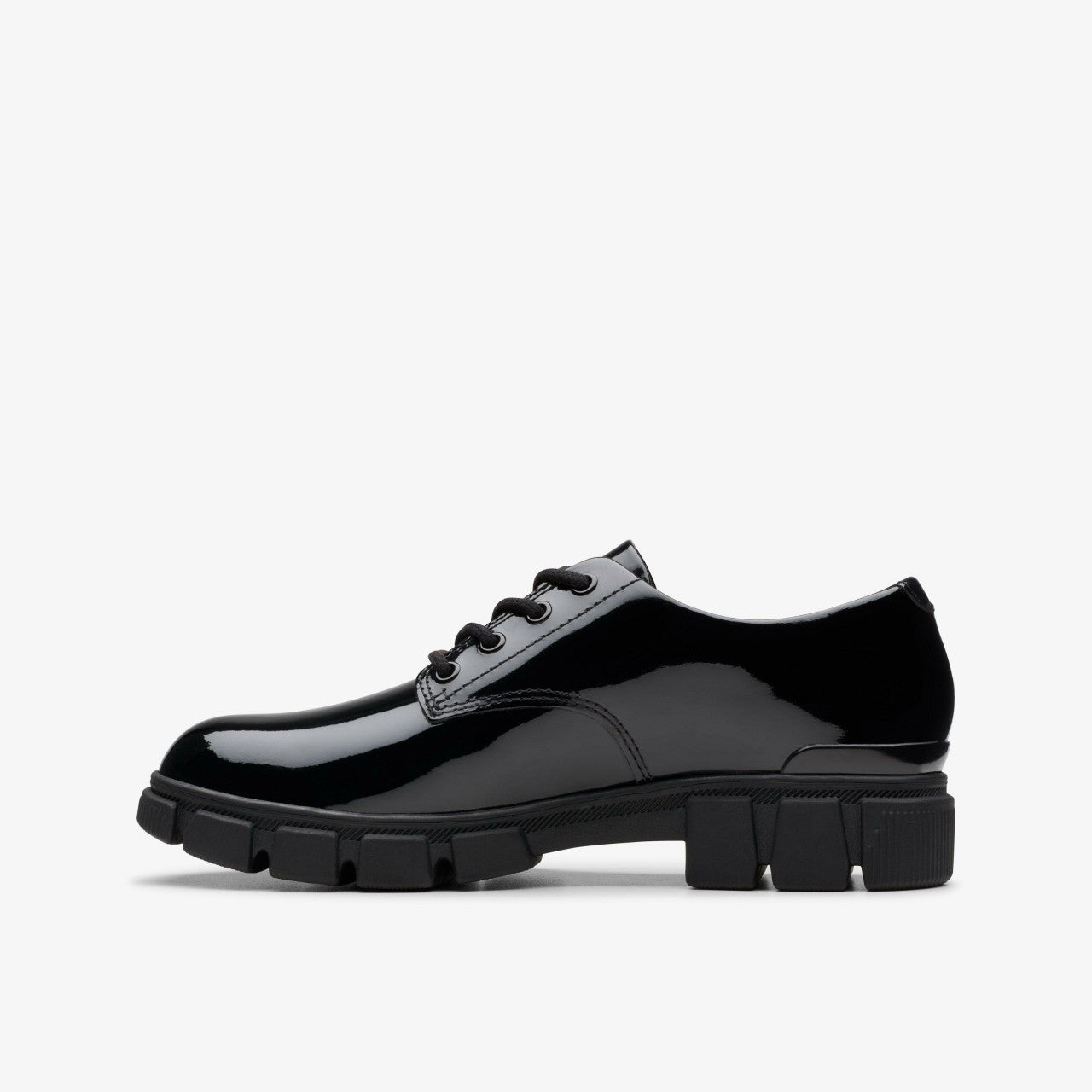 Evyn Lace Kid Black Patent | Clarks US