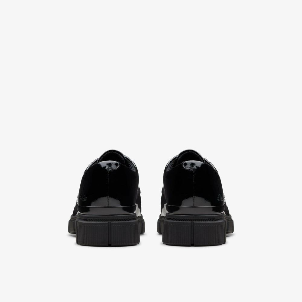 Evyn Lace Kid Black Patent | Clarks US