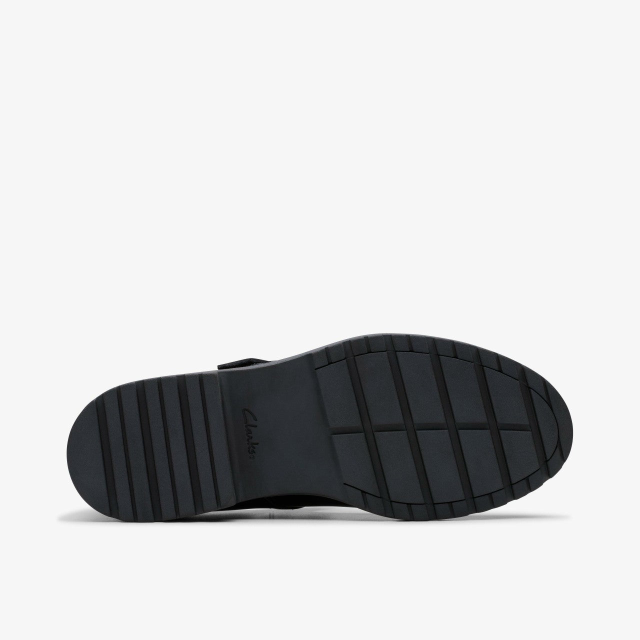 Loxham Bar Youth Black Patent | Clarks US
