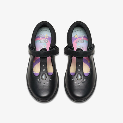 Relda Gem Kid Black Leather | Clarks For Sale