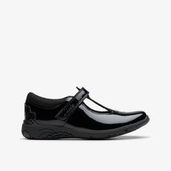 Relda Gem Kid Black Patent | Clarks US