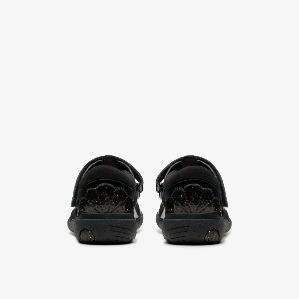 Relda Gem Kid Black Patent | Clarks US