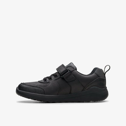 Daze Bright Kid Black Leather | Clarks Discount