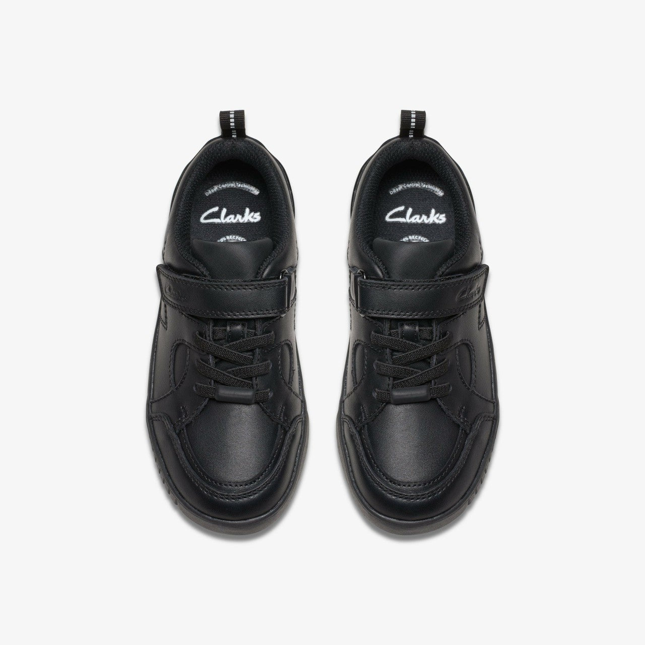 Oslo Flare Kid Black Leather | Clarks For Sale