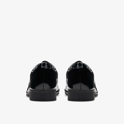 Aubrie Dress Youth Black Patent | Clarks For Sale