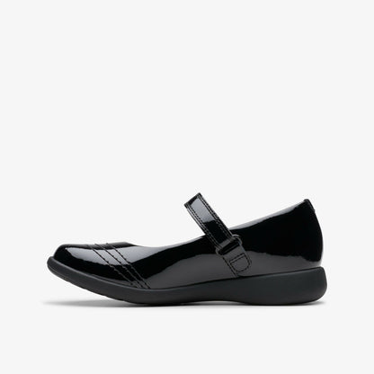 Etch Gem Kid Black Patent | Clarks Sale