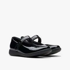 Etch Gem Kid Black Patent | Clarks Sale