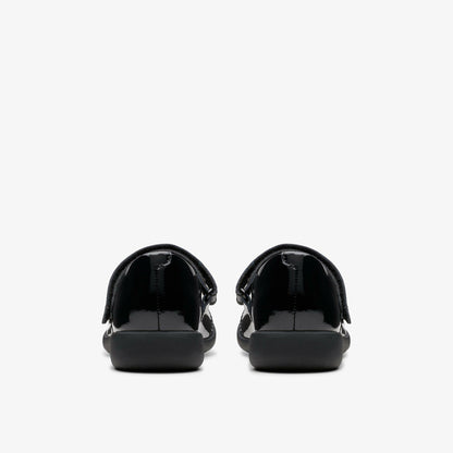 Etch Gem Kid Black Patent | Clarks Sale
