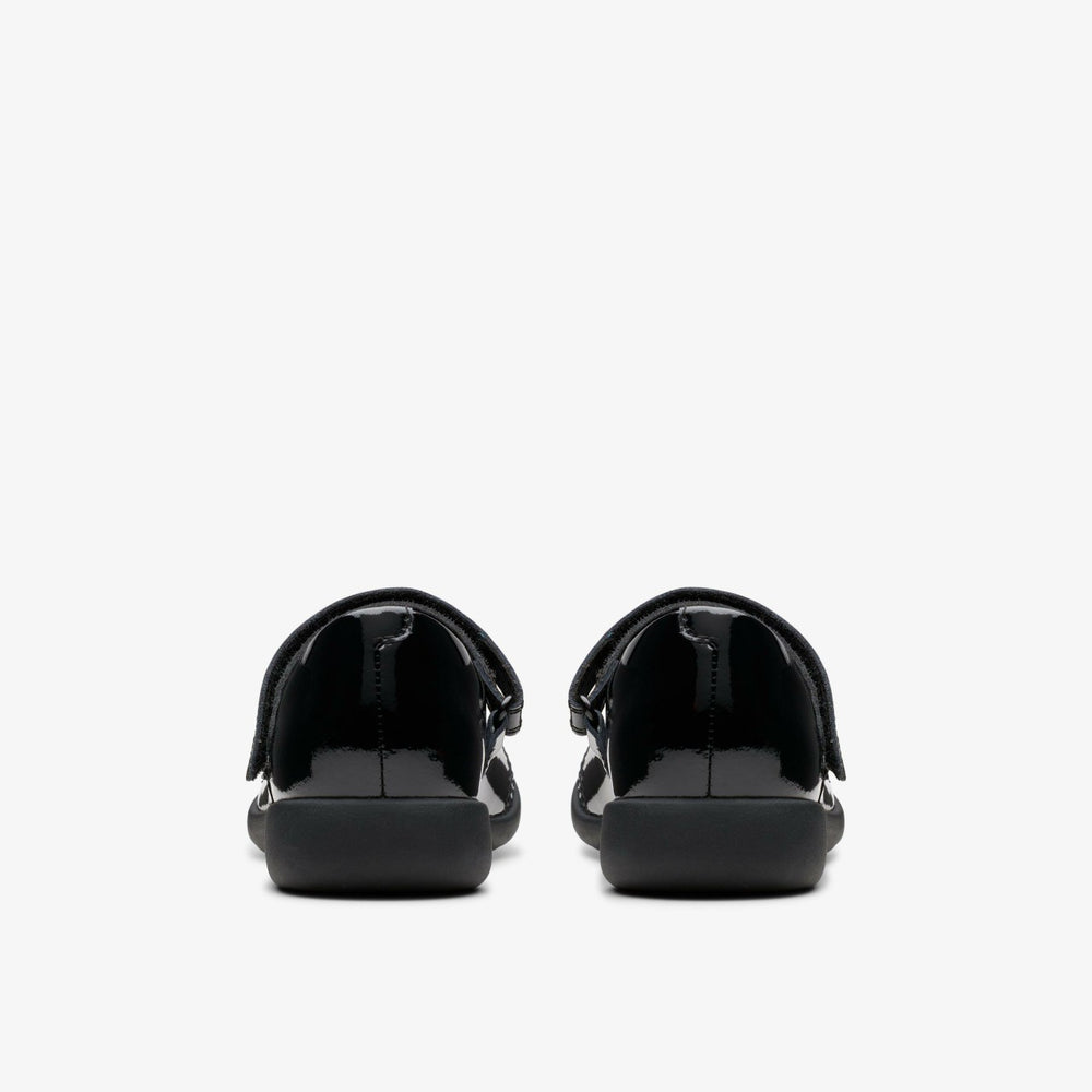 Etch Gem Kid Black Patent | Clarks Sale