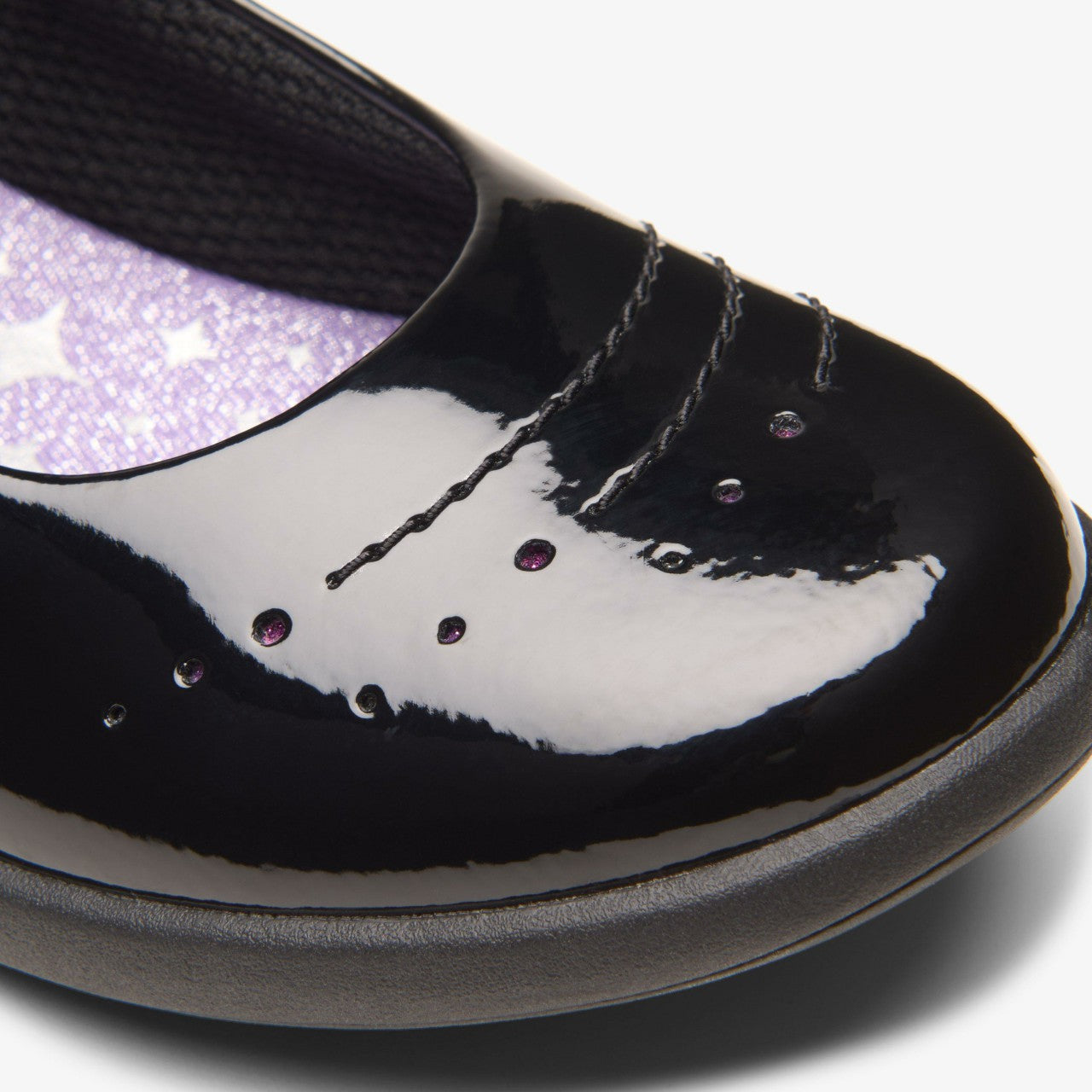 Etch Gem Kid Black Patent | Clarks Sale