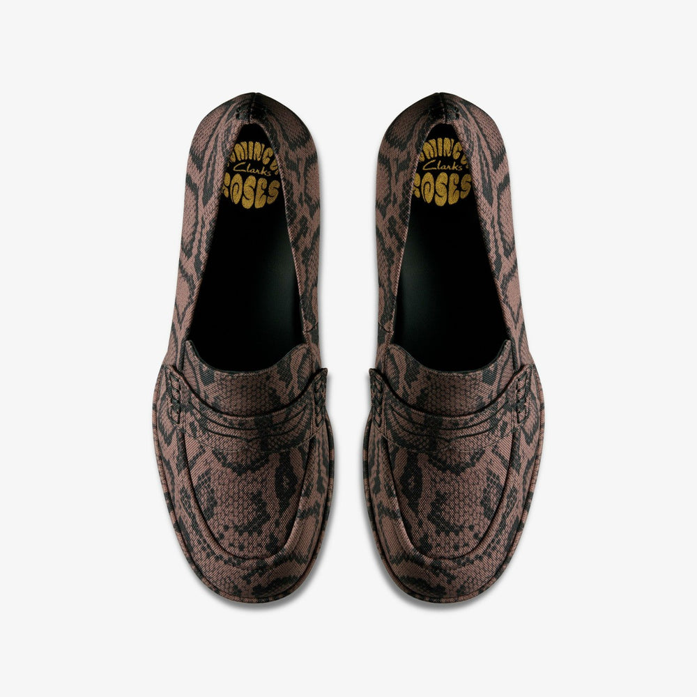 Martine Rose Loafer 2 Brown Textile | Clarks Onsale