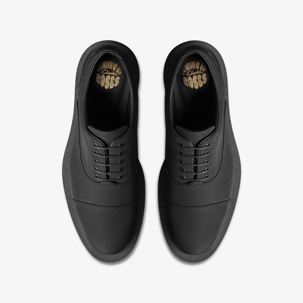 Martine Rose Oxford 2 Mens Black Textile | Clarks
