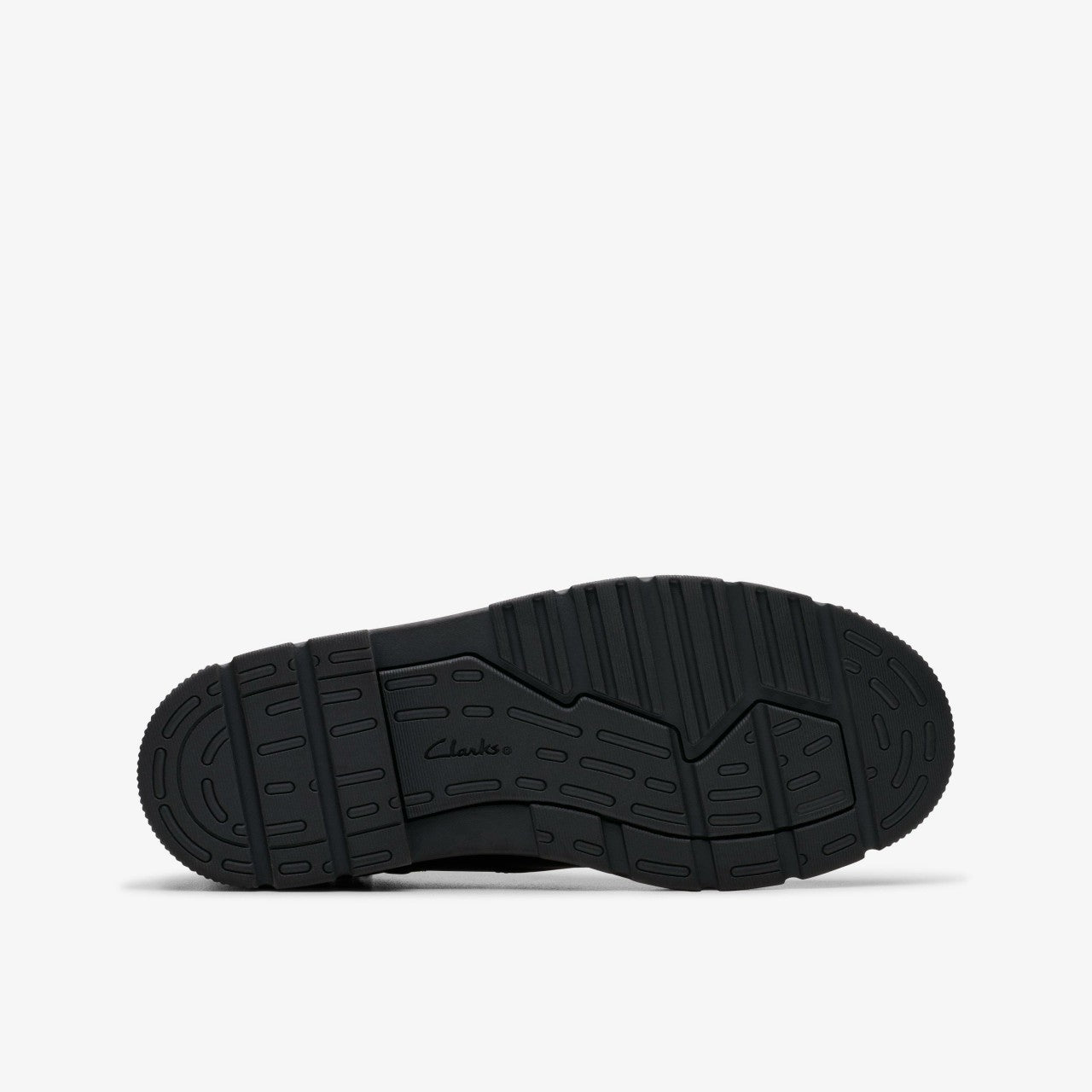 Lorcam Trail Older Black Leather | Clarks Discount