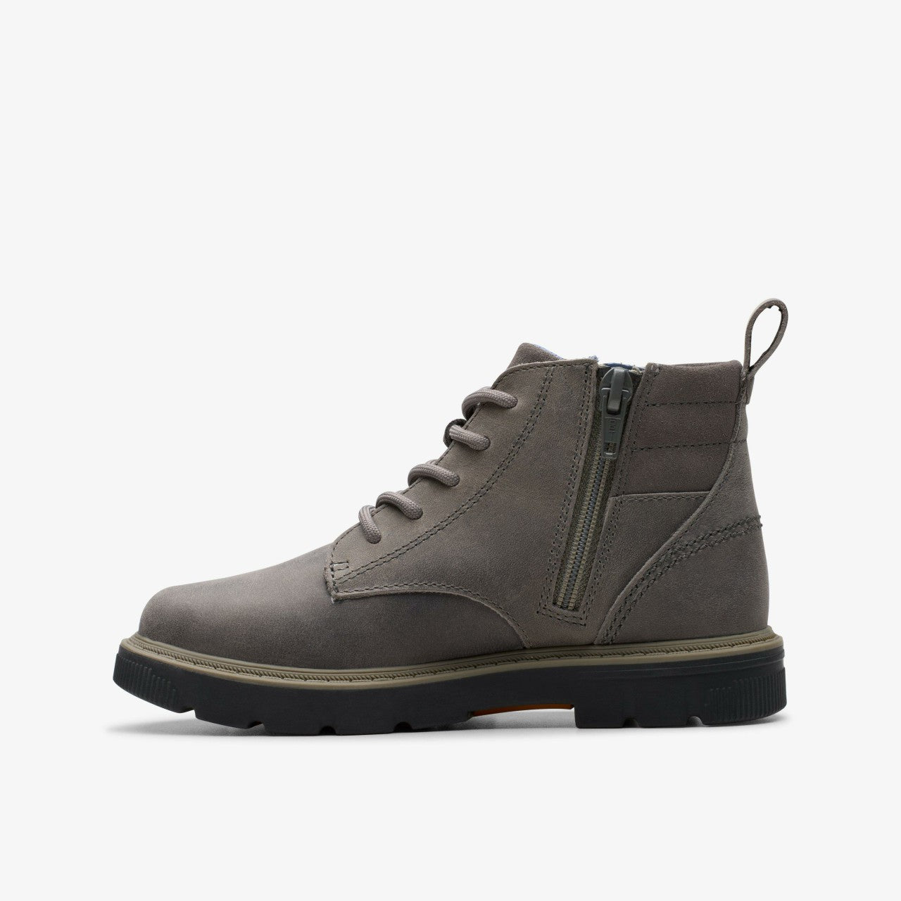 Lorcam Trail Older Dark Grey | Clarks
