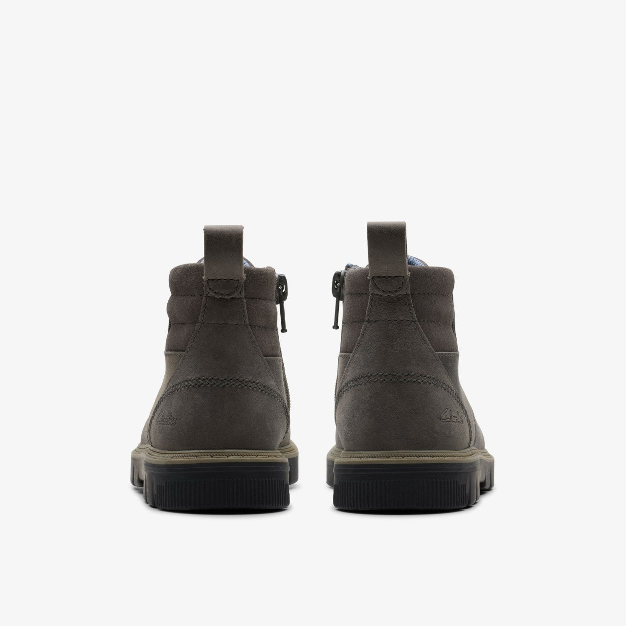 Lorcam Trail Older Dark Grey | Clarks