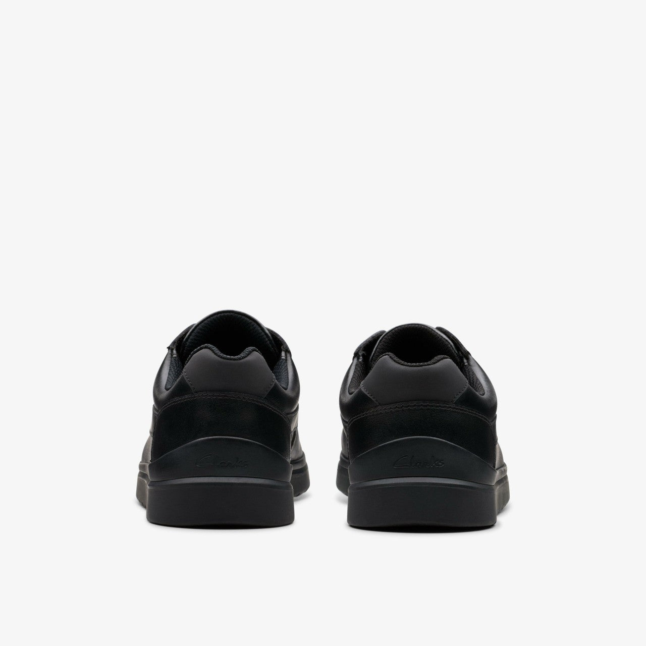 Keelan Flare Youth Black Leather | Clarks Discount